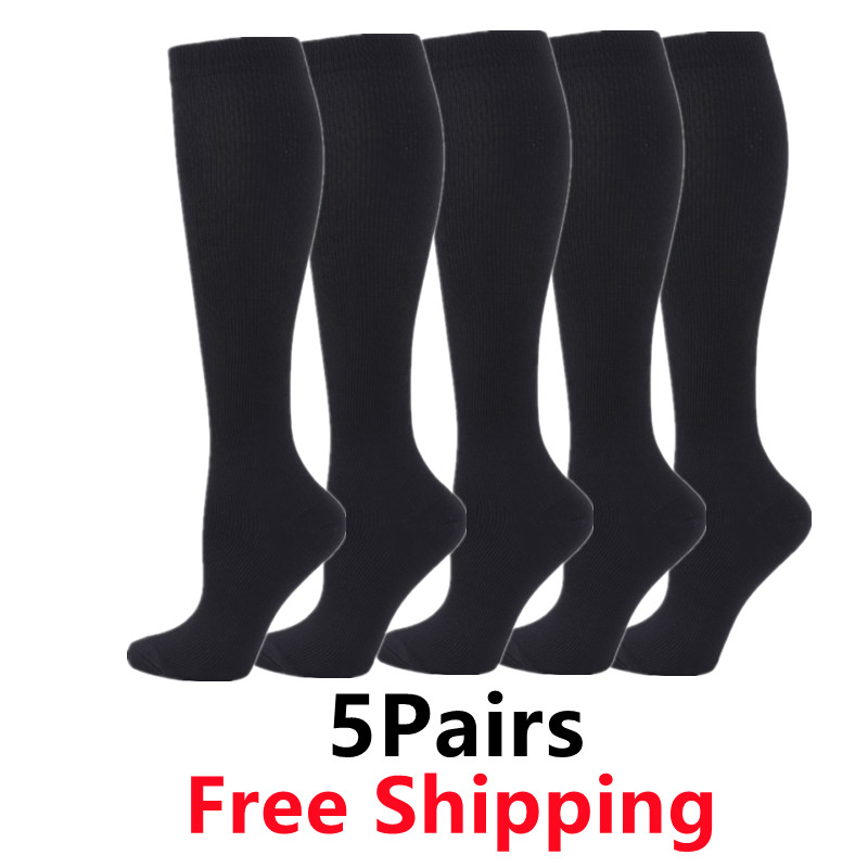 Compression Sock Medical - 5 Set/Pak Kaus Kaki Kompresi Pria