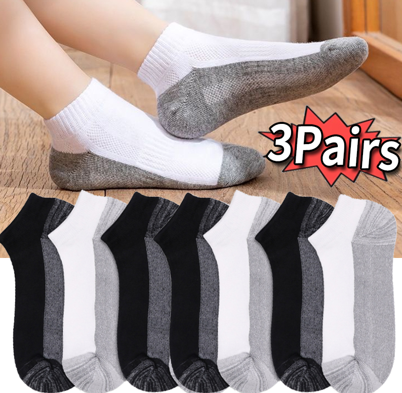 Ankle Sock Low Cut - Kaos Kaki Pendek Tipis Musim Panas