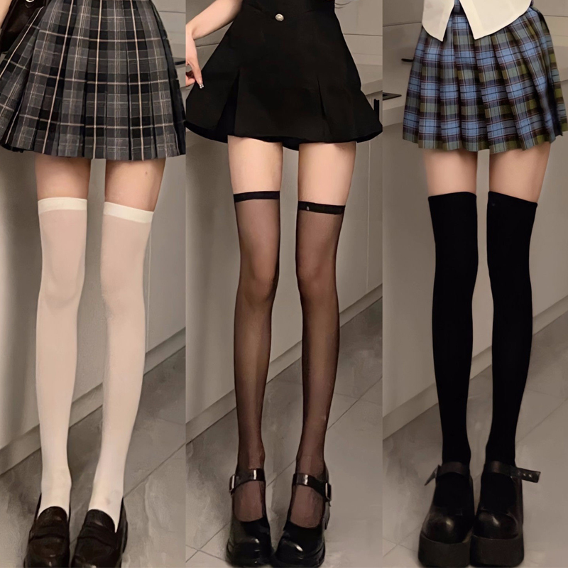 Knee High Sock Women - Stoking seksi, menggoda, kaus kaki di