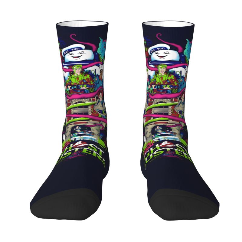 Dress Sock Men - Kaus Kaki Kustom G-Ghostbusters Pria Wanita