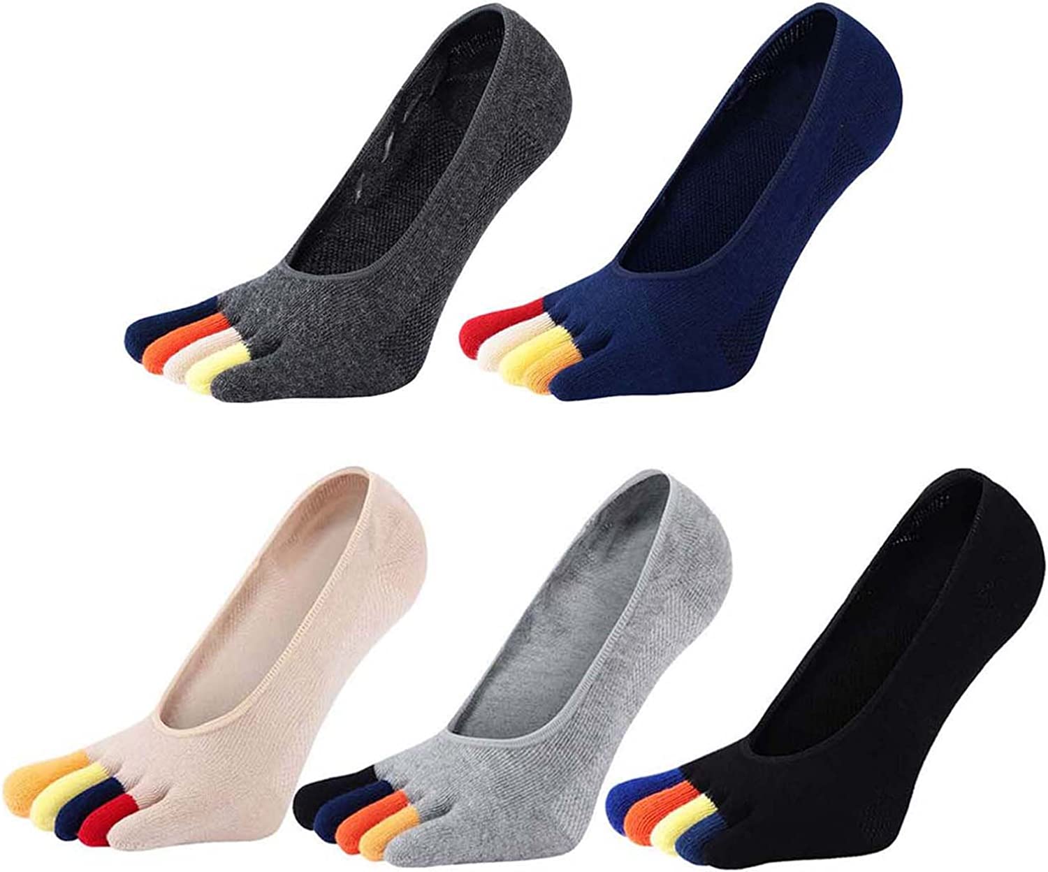 Invisibility Sock Loafer - 5 Pasang Kaus Kaki Loafer Pria