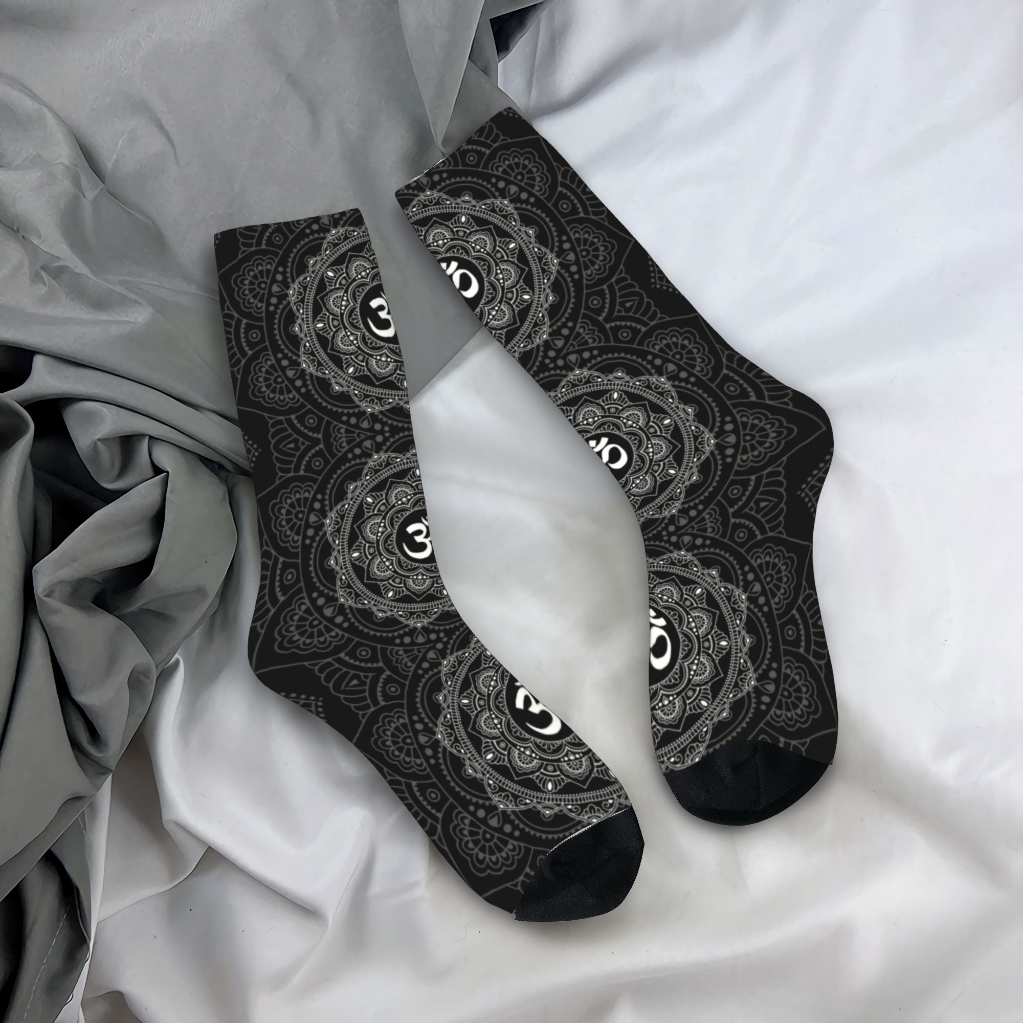 Dress Sock Men - Kaus Kaki Mandala Om Kustom untuk
