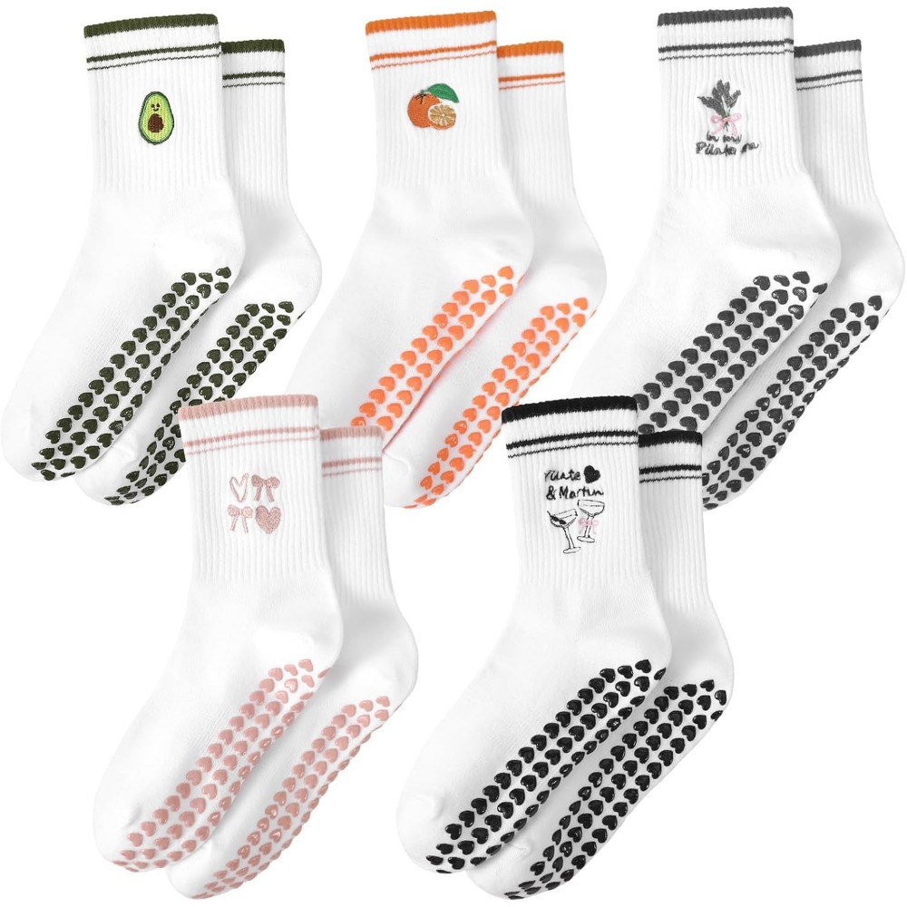 Grip Sock Yoga - Kaos Kaki Yoga Wanita Lucu Berumbai