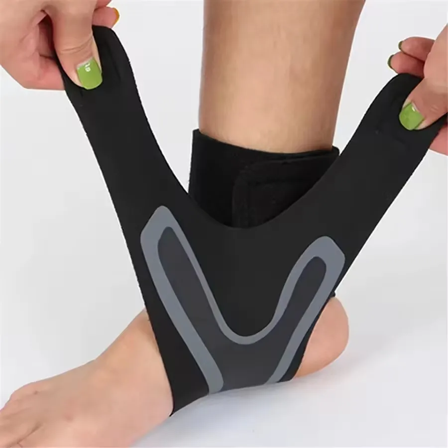 Ankle Brace Sock - Penyangga Pergelangan Kaki Kompresi Bernapas, Perban