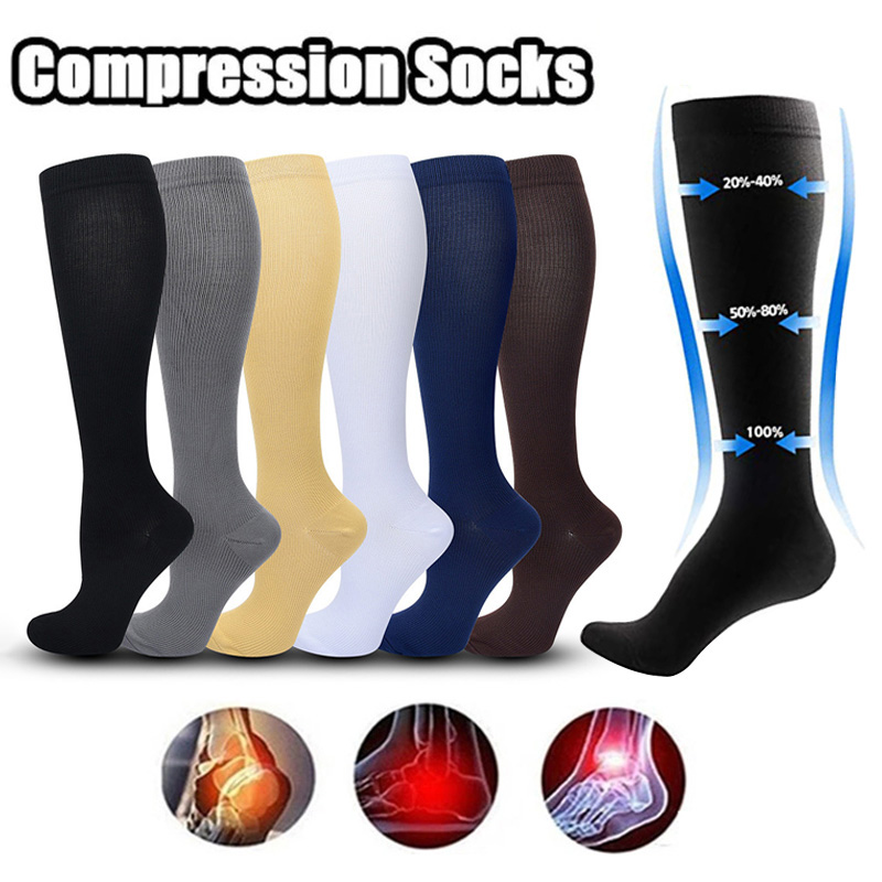 Compression Sleeve Calf - 1 Pasang Kaus Kaki Kompresi Wanita