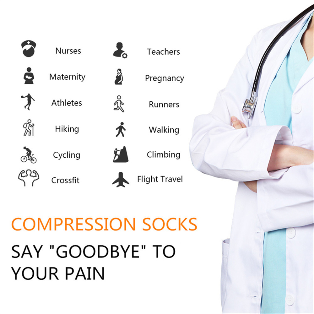 5 Set/Pak Kaus Kaki Kompresi P - Compression Sock Medical ulasan dan harga