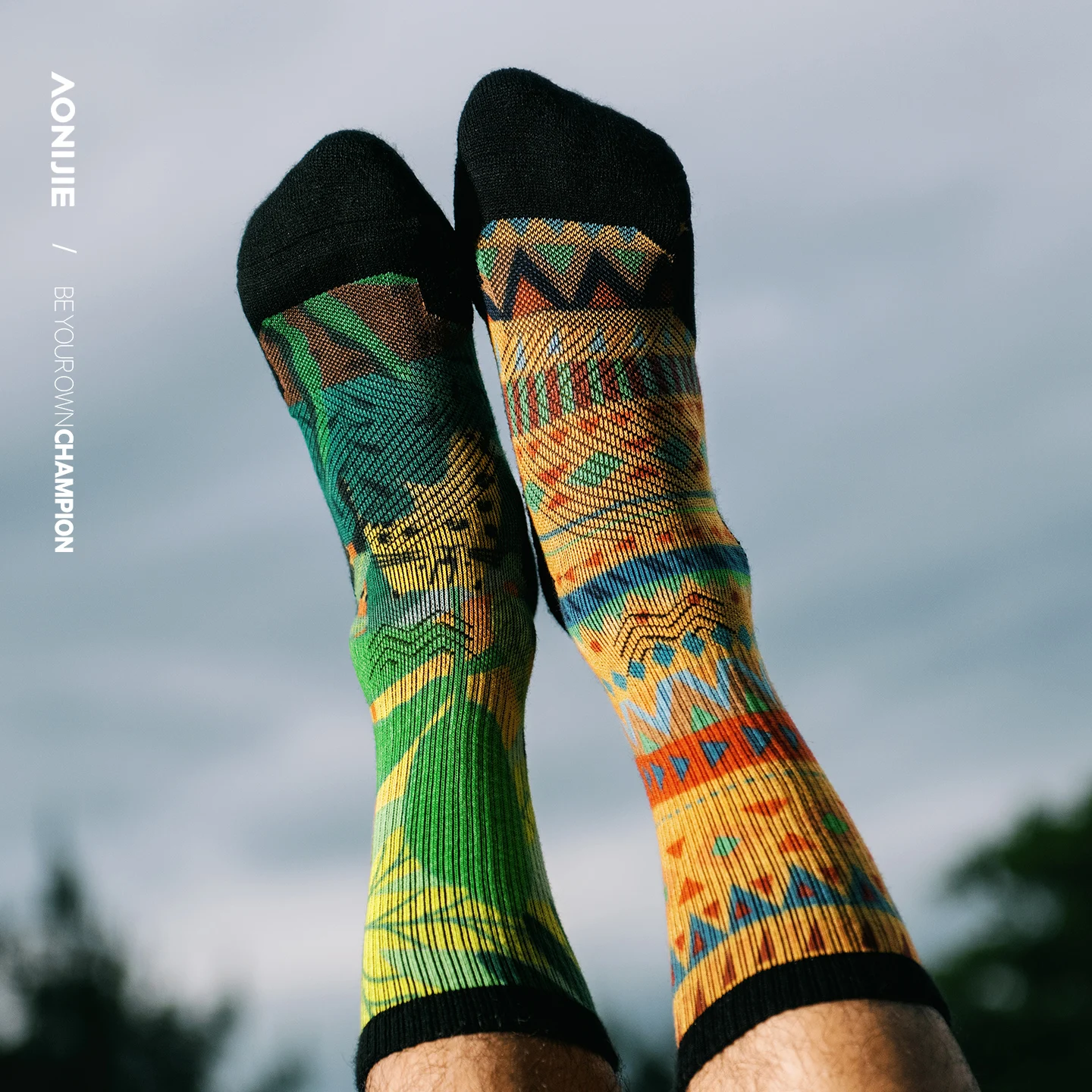 AONIJIE Kaus Kaki Wol Luar Rua - Wool Hiking Sock ulasan dan harga