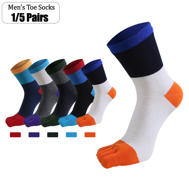 1/5 Pasang Kaus Kaki Lima Jari - Toe Sock Split ulasan dan harga
