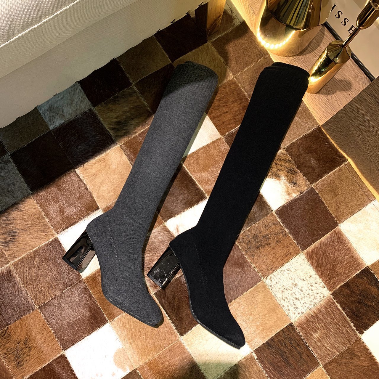 Sepatu Kaus Kaki Wanita 2026 S - Knee High Sock Women ulasan dan harga