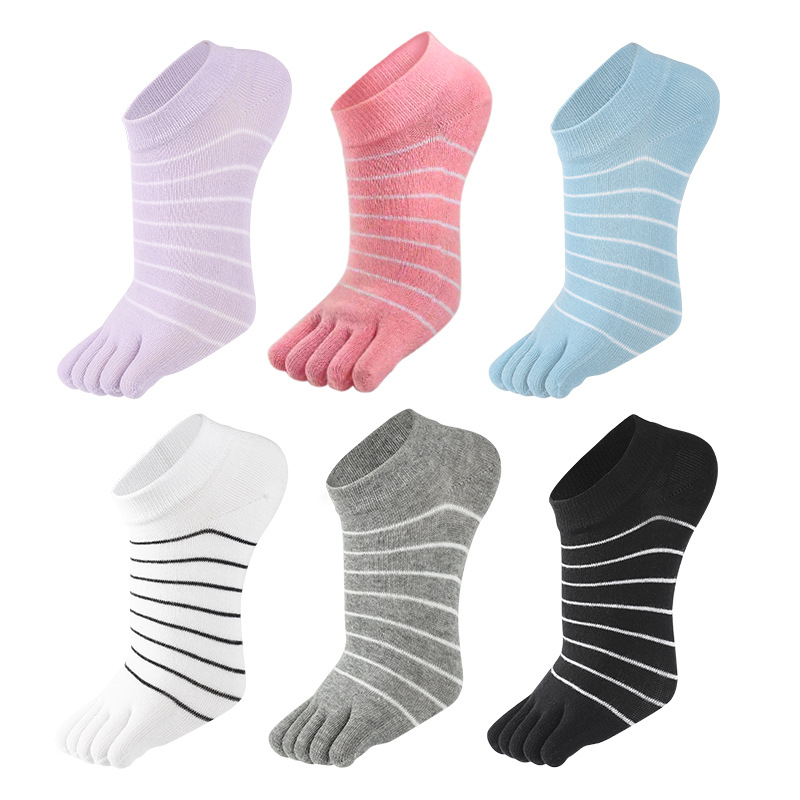 1/5 Pasang Kaus Kaki Lima Jari - Ankle Sock Low Cut ulasan dan harga