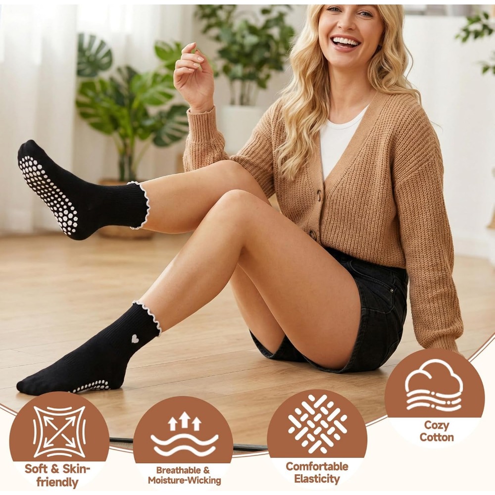 Kaos Kaki Yoga Stylish dengan  - Grip Sock Yoga ulasan dan harga