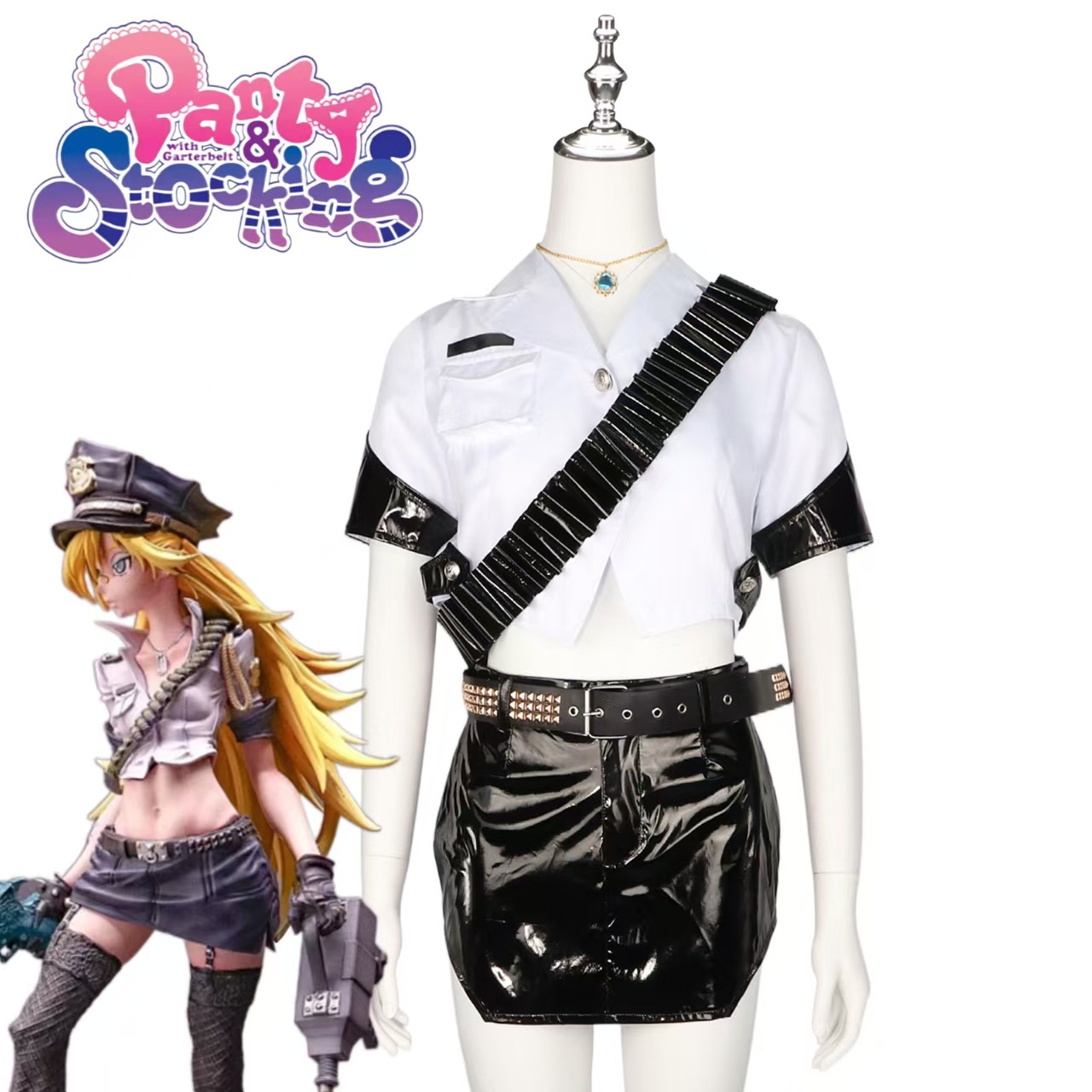 Kostum Cosplay Anime Panty Sto - Fishnet Stocking Women ulasan dan harga