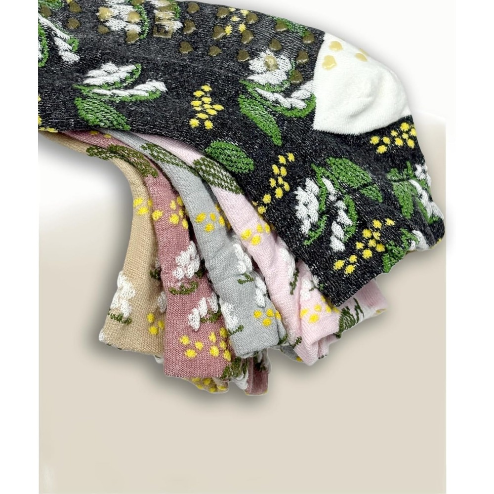 Kaus Kaki Yoga Jacquard Bermot - Grip Sock Yoga ulasan dan harga