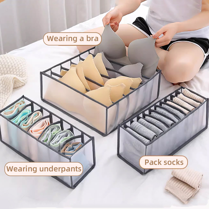 Kotak Penyimpanan Pakaian Dala - Sock Organizer Tray ulasan dan harga