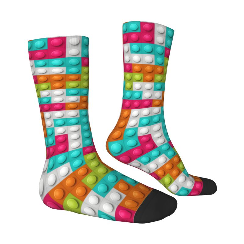 Kaos Kaki Pria Motif Balok Ban - Dress Sock Men ulasan dan harga