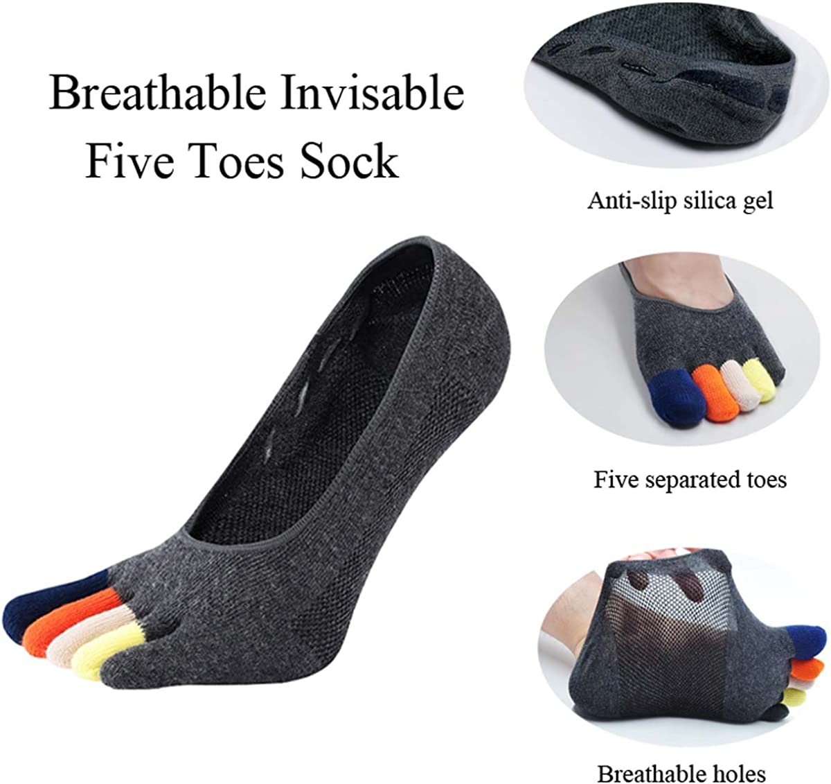 5 Pasang Kaus Kaki Loafer Pria - Invisibility Sock Loafer ulasan dan harga