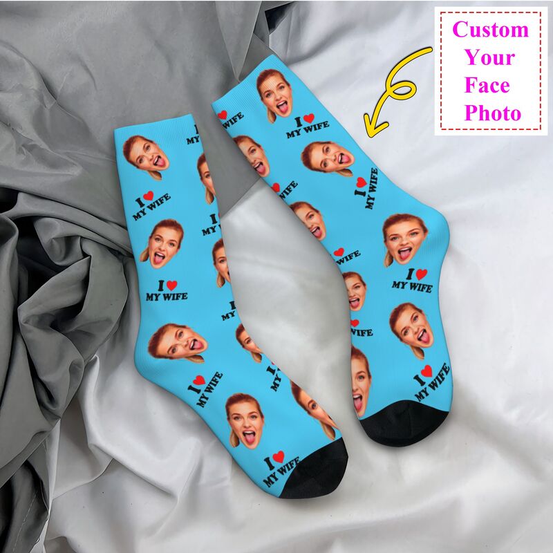 Kaus Kaki Pria Custom Foto Waj - Dress Sock Men ulasan dan harga