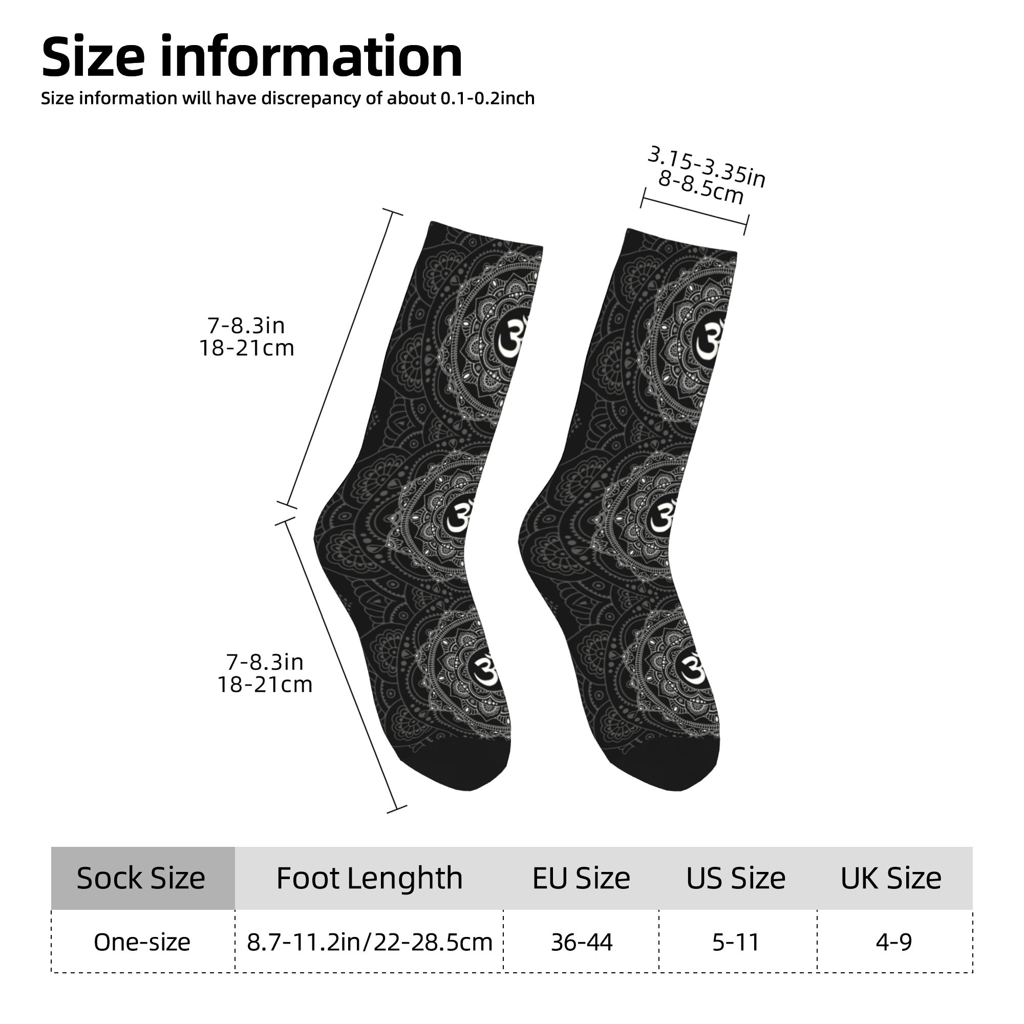 Kaus Kaki Mandala Om Kustom un - Dress Sock Men ulasan dan harga