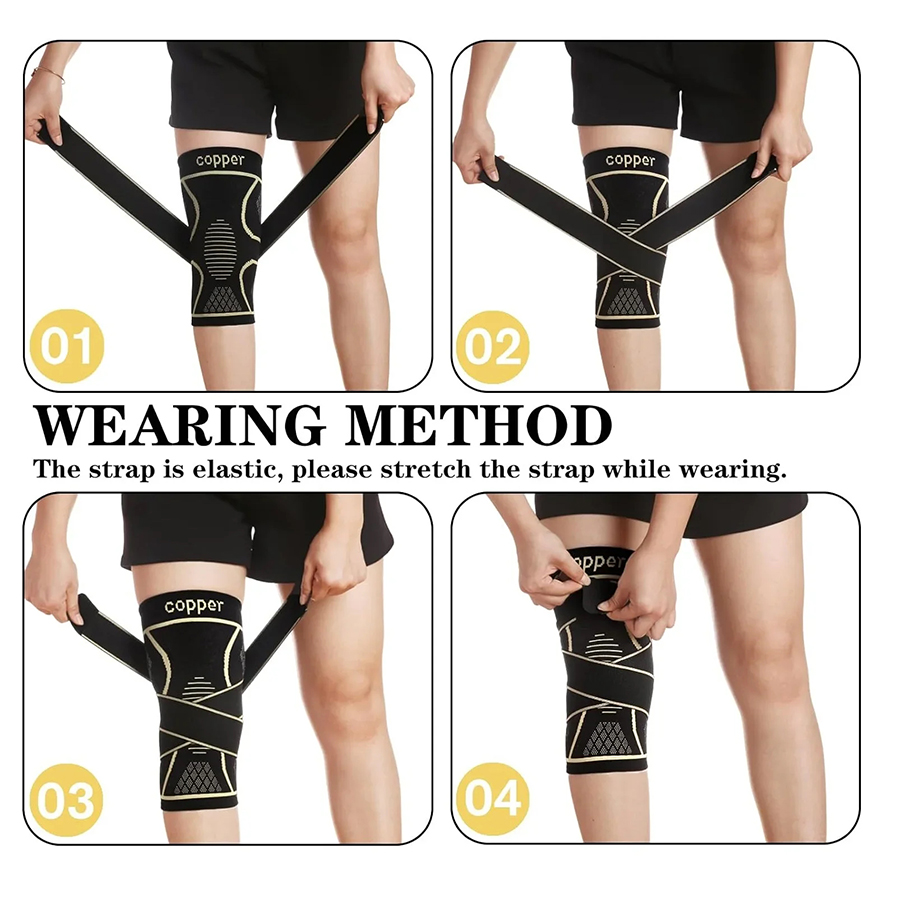 Penyangga Lutut Kompresi Serat - Compression Sleeve Calf ulasan dan harga