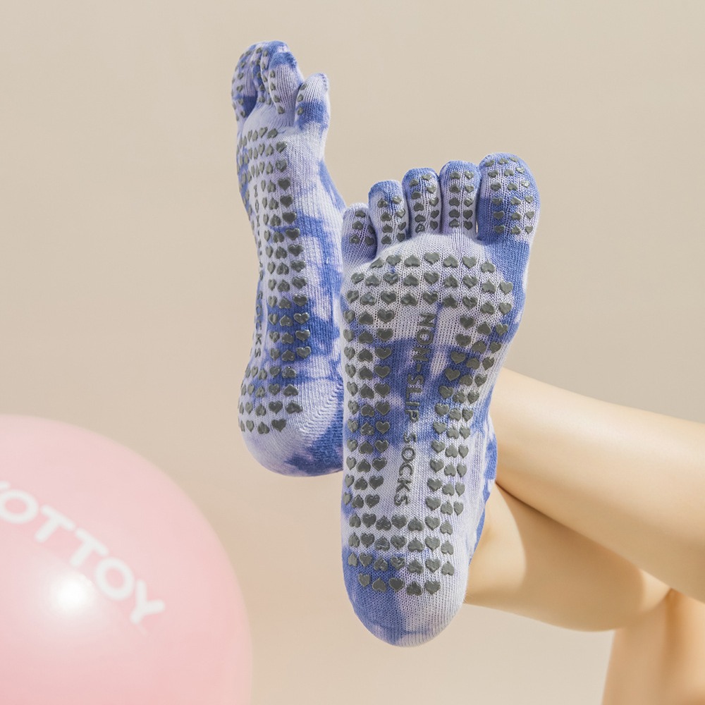 Kaos Kaki Yoga Wanita Tie-Dye  - Toe Sock Split ulasan dan harga