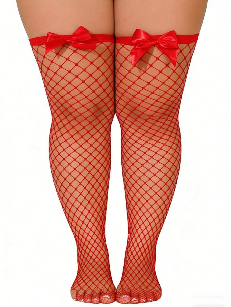 Stoking Jaring Ikan Hias Pita, - Knee High Sock Women ulasan dan harga