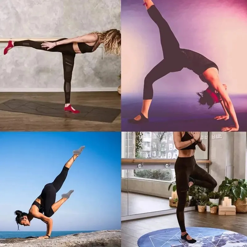 Kaus Kaki Yoga Kebugaran Anti  - No Show Sock Women ulasan dan harga